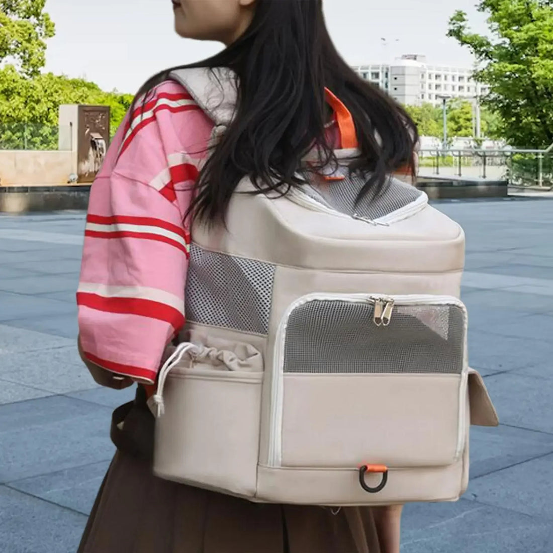 Hunderucksack Transporttasche atmungsaktiv