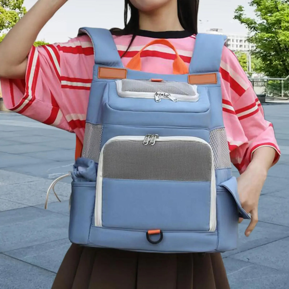 Hunderucksack Transporttasche atmungsaktiv