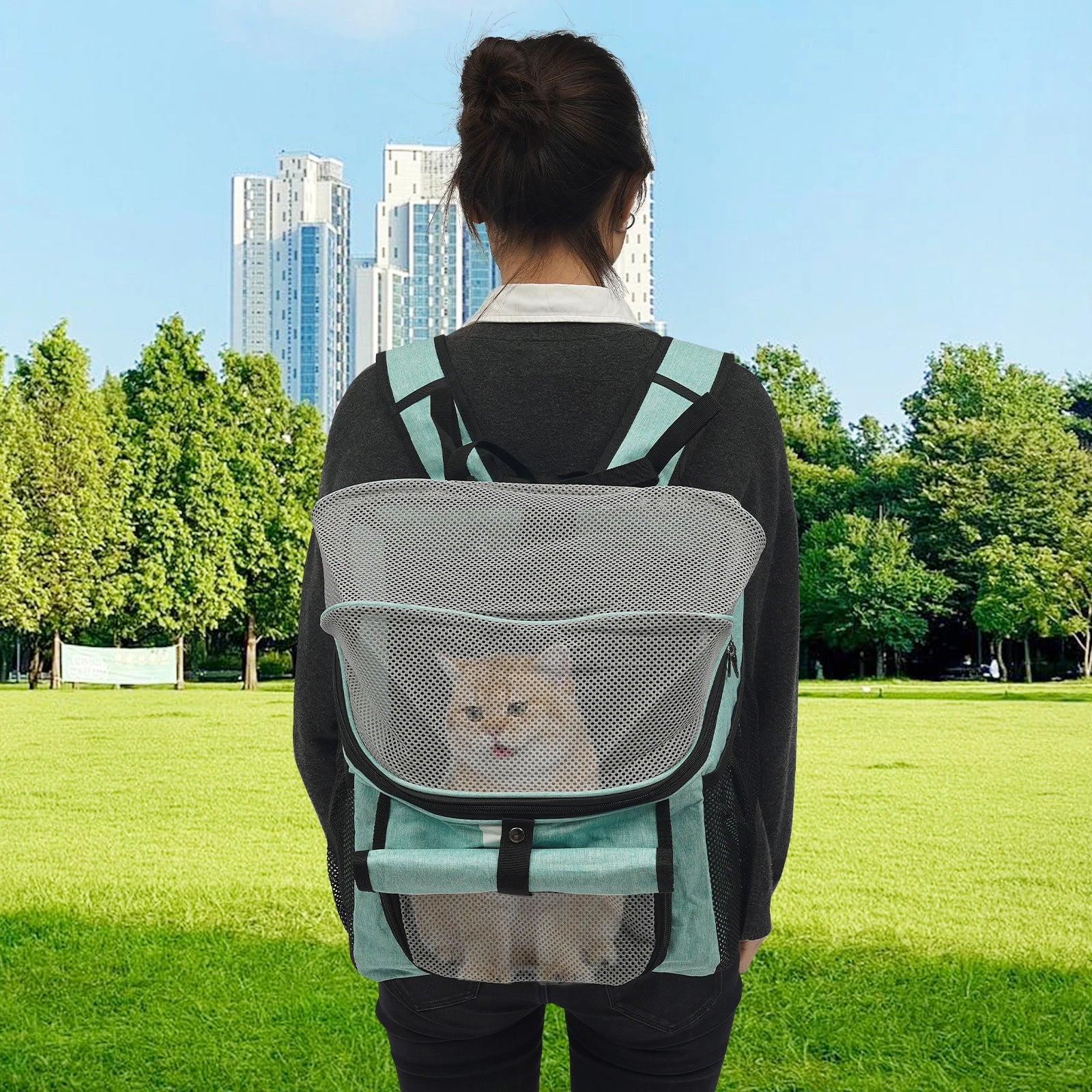 Hunde Fahrradrucksack faltbar