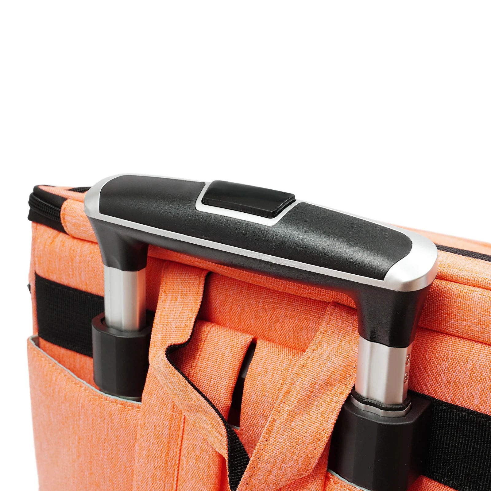 Pet Backpack Fold-Flat Storage Pet Rolling Carrier Tear-Resistant Folding Pet Carrier with Wheels for Travel/Hiking/Walking