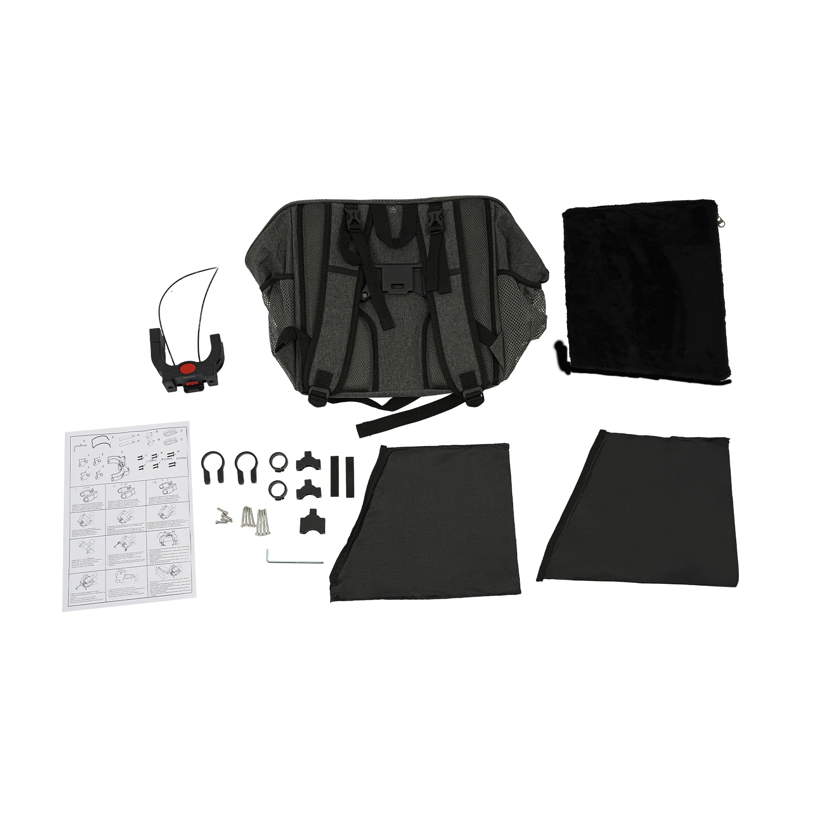 Hunde Fahrradrucksack faltbar