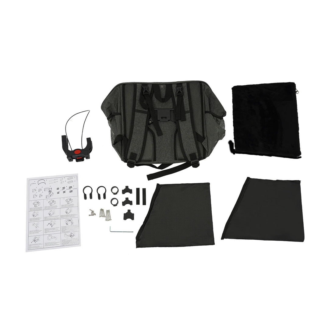 Hunde Fahrradrucksack faltbar