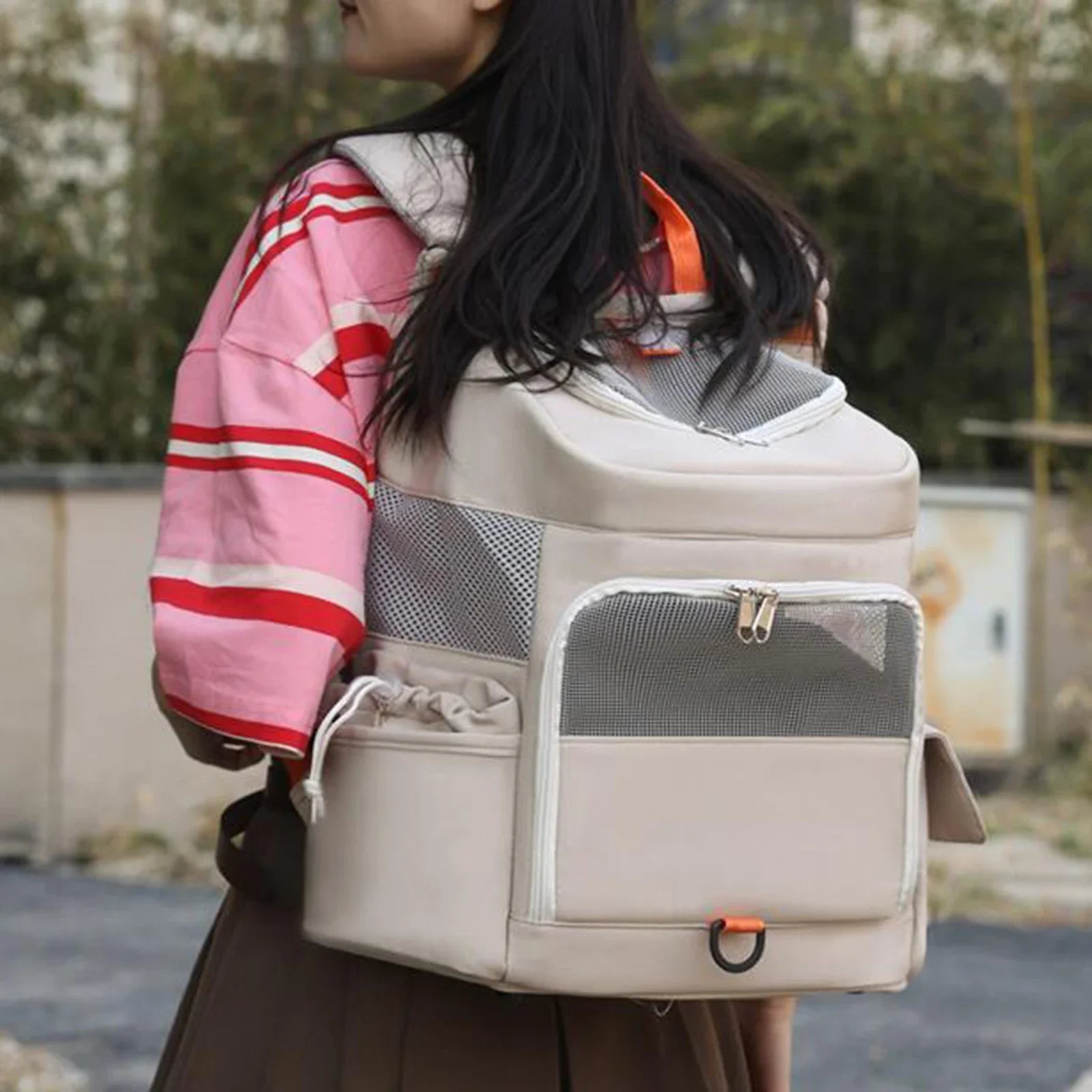 Hunderucksack Transporttasche atmungsaktiv