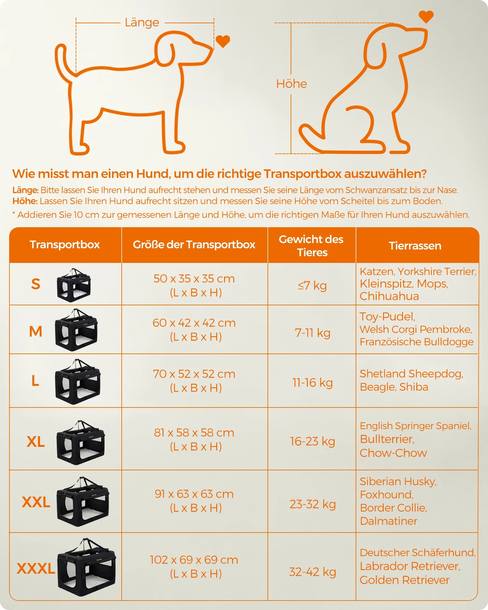 Feandrea Dog Box Foldable Cargo Box dog XXL Dog bag Oxford Fabric Mesh fabric breathable portable